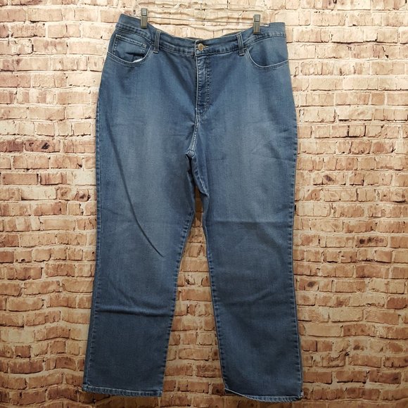 Lee Classic Fit Jeans Straight Leg Size 18 Short - Picture 1 of 10